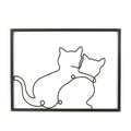 Kitty Coffee Cup Wall Hanging