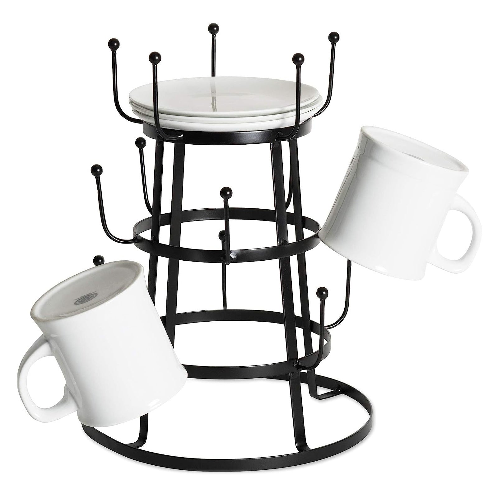 Simple Kitchen Upside Down Coffee Cup Rack