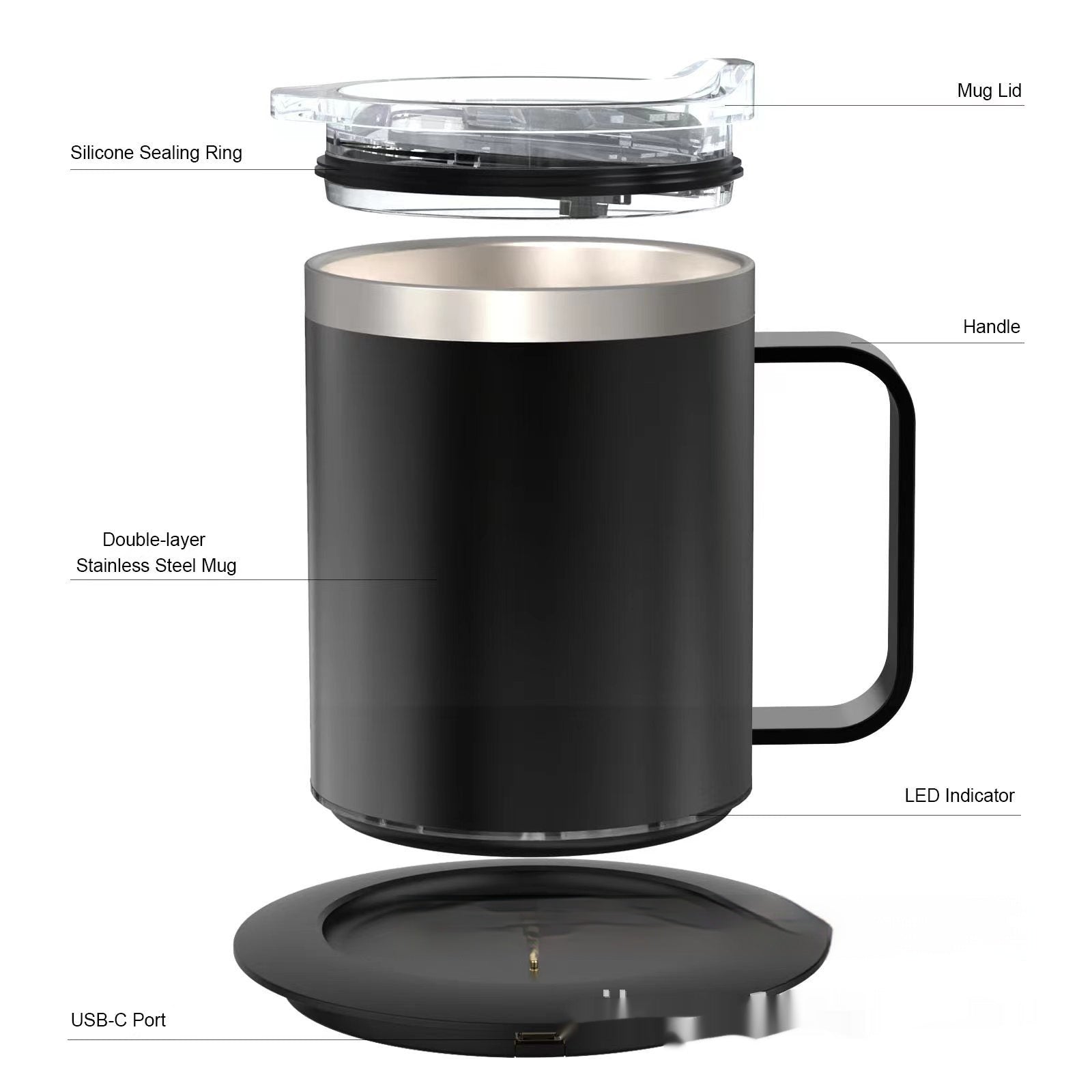 Coffee Cup Constant Temperature Timing Heating