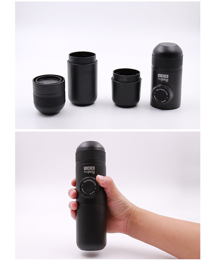Portable Coffee Brewing Accessory with Built-In Cup