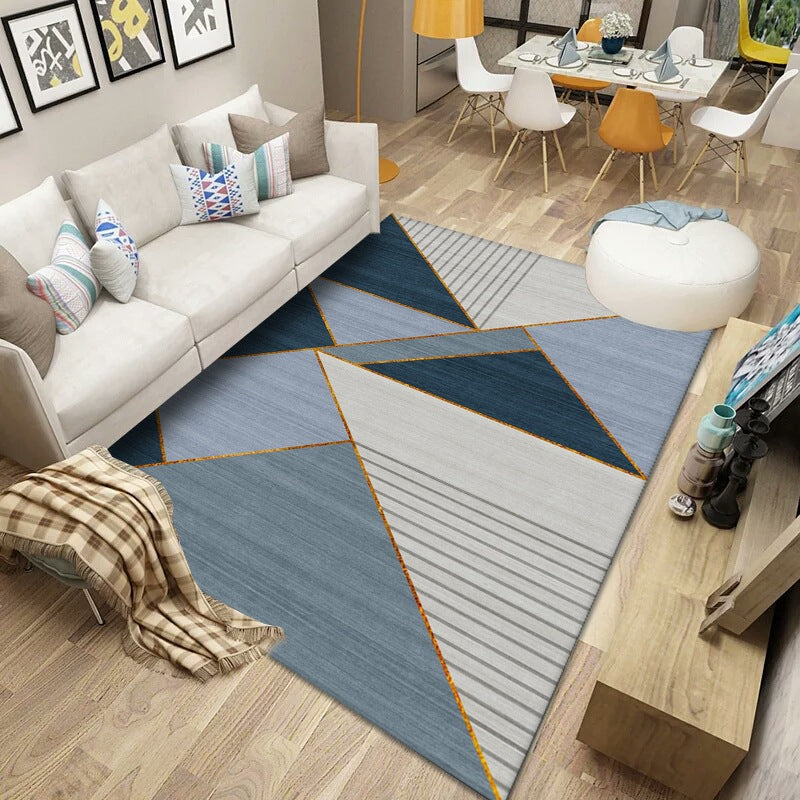 Nordic Modern Area Rug | Geometric Abstract | 24 Designs