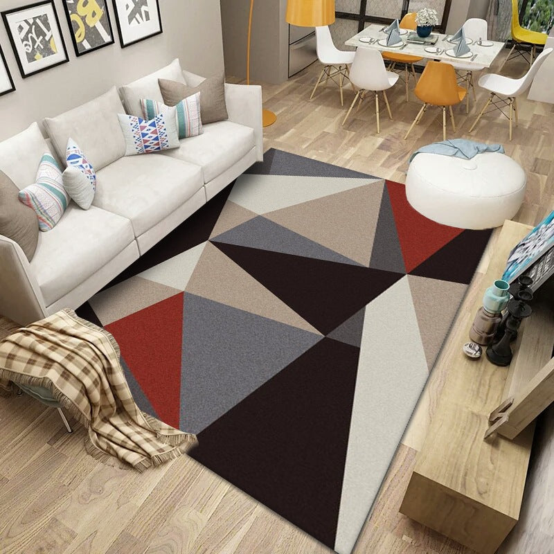 Nordic Modern Area Rug | Geometric Abstract | 24 Designs