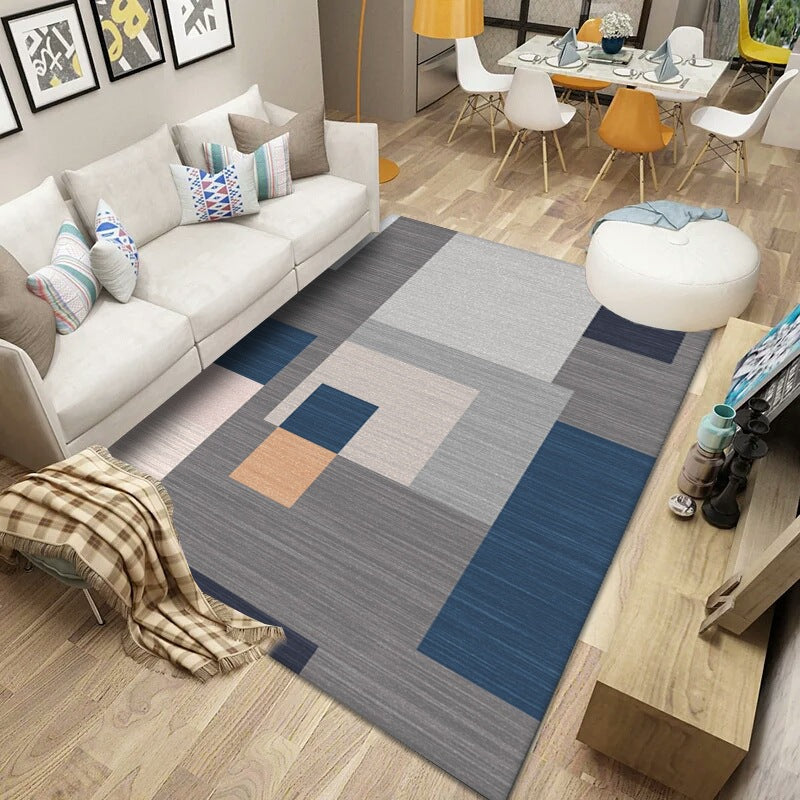 Nordic Modern Area Rug | Geometric Abstract | 24 Designs