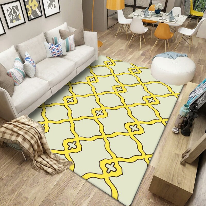 Nordic Modern Area Rug | Geometric Abstract | 24 Designs