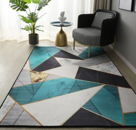 Modern Minimalist Living Room Coffee Table Carpet Mat