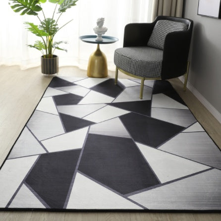 Modern Minimalist Living Room Coffee Table Carpet Mat