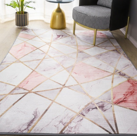 Modern Minimalist Living Room Coffee Table Carpet Mat