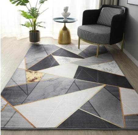 Modern Minimalist Living Room Coffee Table Carpet Mat
