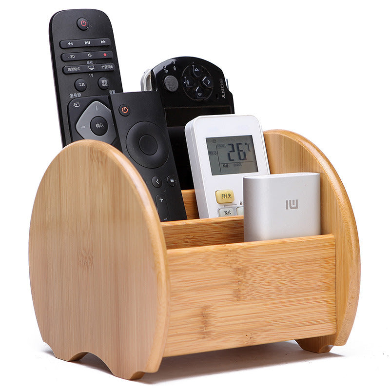 Living room coffee table desktop remote storage box