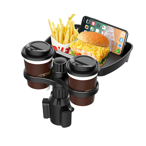 Car Cup Holder & Food Tray Organizer