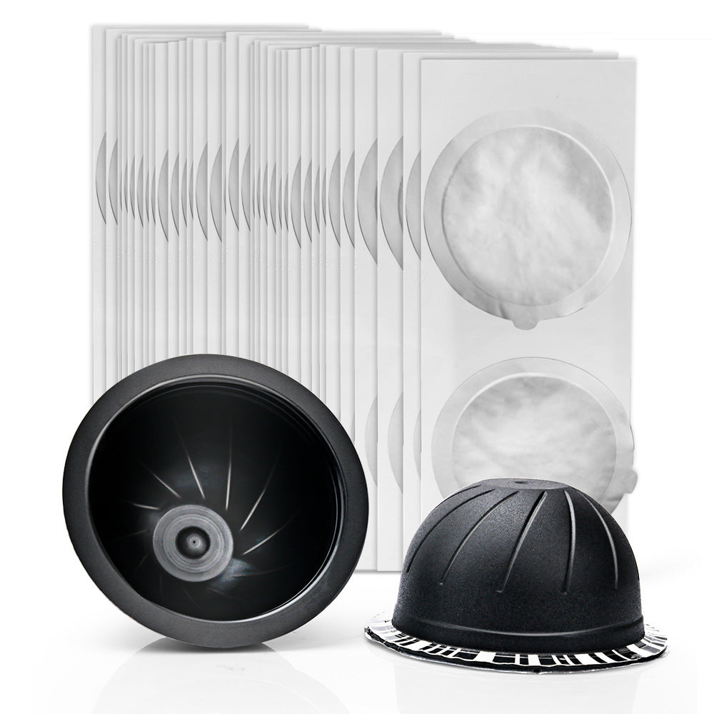 Coffee capsule shell espresso hemispherical