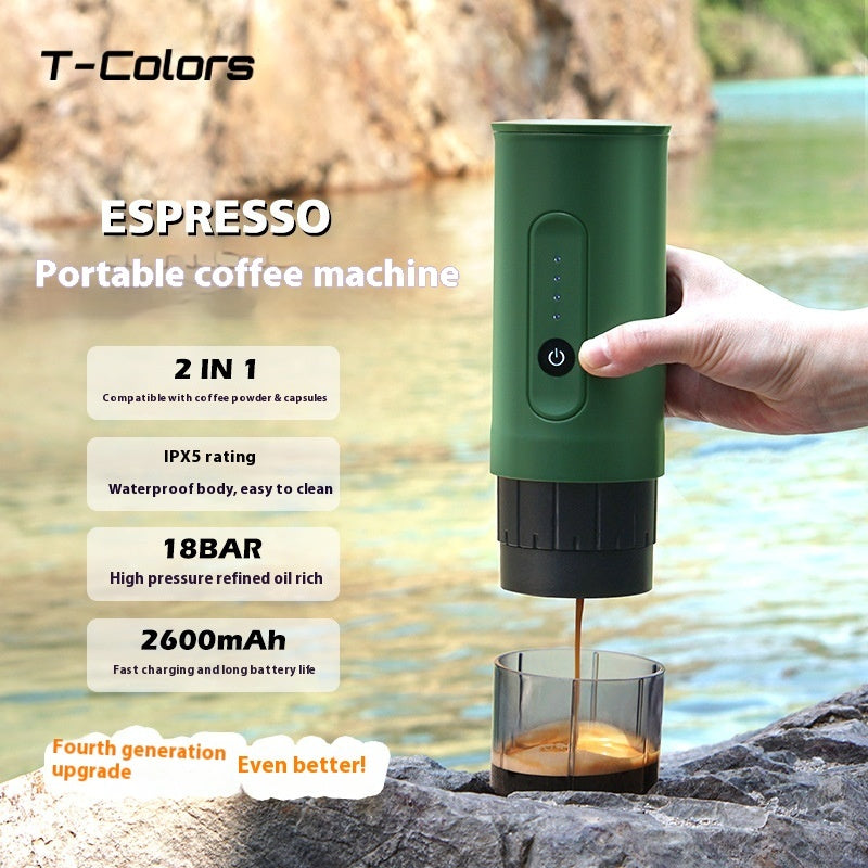 Handheld Electric Portable Coffee Machine