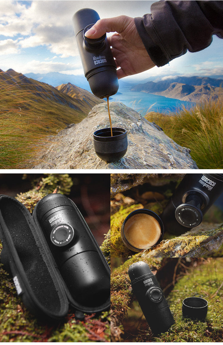 Portable Coffee Brewing Accessory with Built-In Cup