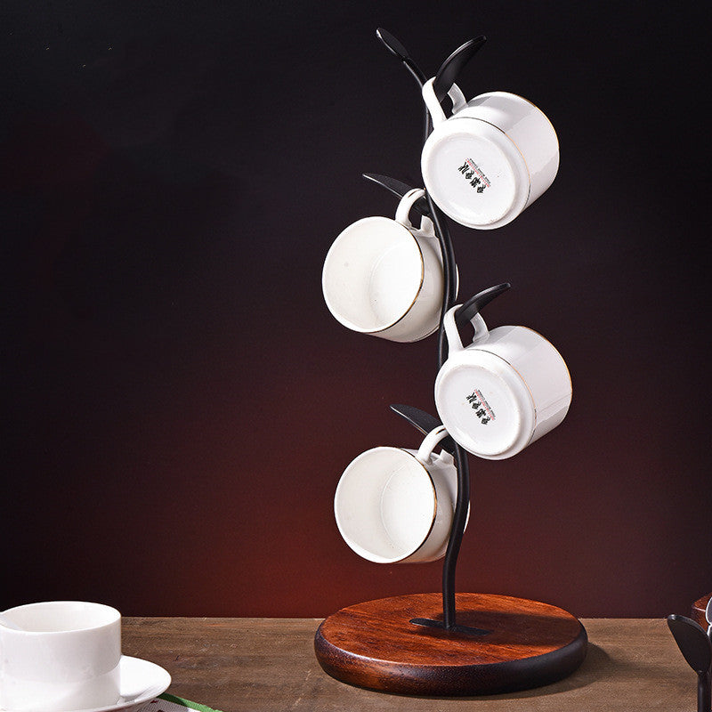Simple American Country Style Coffee Cup Holder