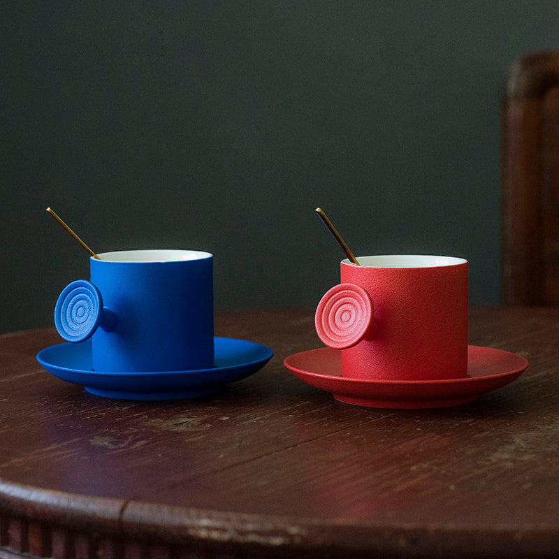 Ceramic Mug Klein Blue Coffee Set Espresso Hand Brewed Coffee