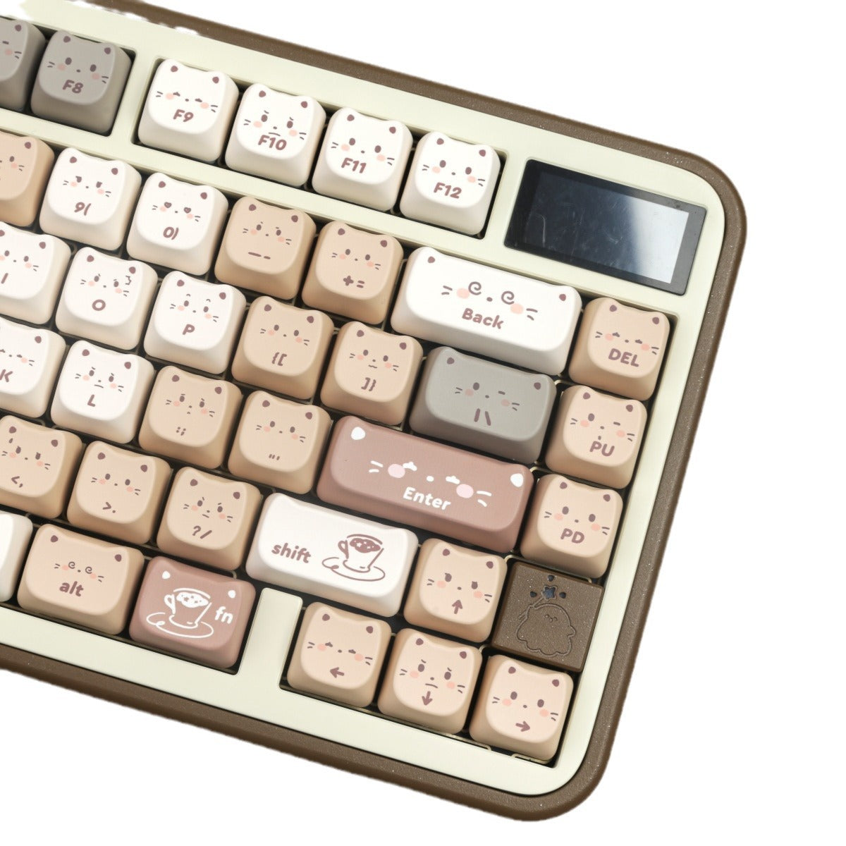 Coffee Cat Full Set PBT Sublimation Key Cap