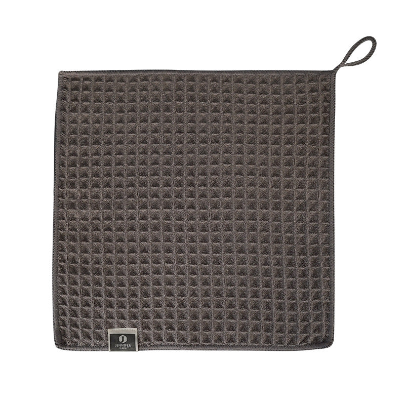 Waffle Towel Microfiber Coffee Cleaning Household Towels